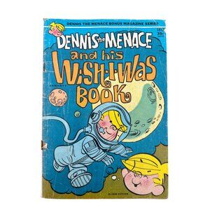 Dennis The Menace And His Wish I-Was Book 1972 Comic Vintage Bagged Boarded